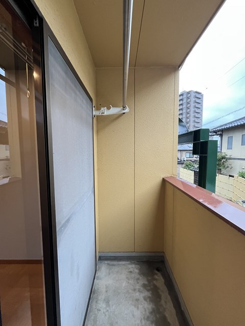 グリーンヒルズのバルコニー