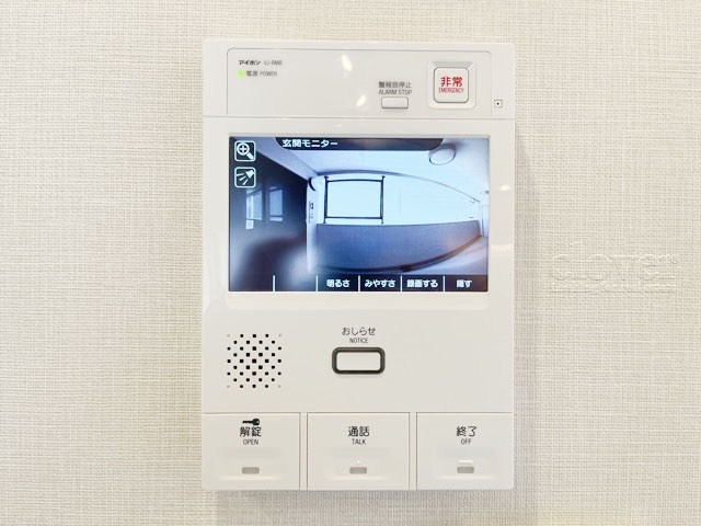 【セキュリティ】 | ローレル麻布十番 | モニター付きインターフォン