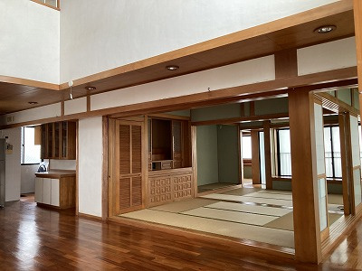 北谷町北谷2丁目（賃貸併用住宅）の和室|1階賃貸中♪和室6帖＋和室6帖♪