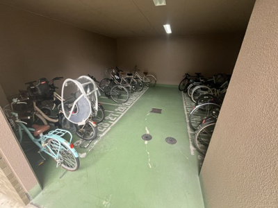 【その他共用部分】 | ソアール門戸荘 | 駐輪場です