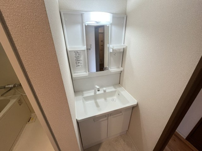 【洗面所】 | ソアール門戸荘 | 使いやすい洗面所です