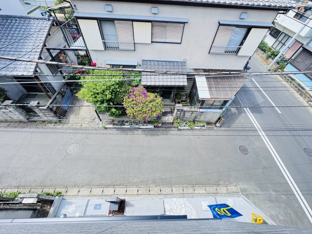 松戸市栄町７丁目新築戸建の展望|バルコニーより道路側眺望