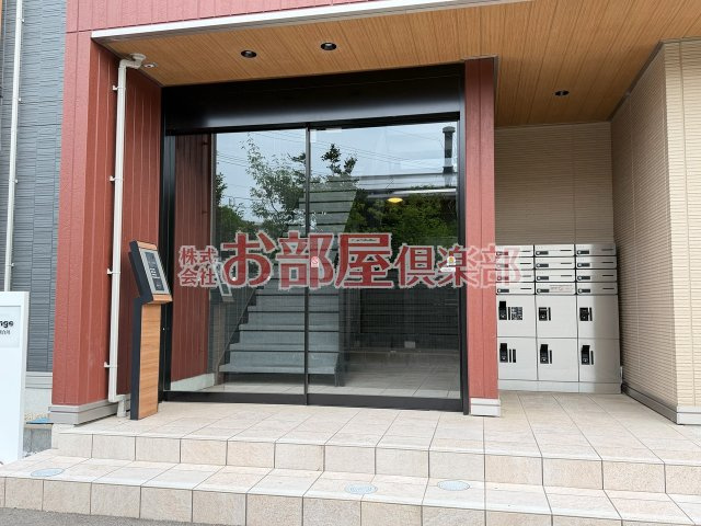 アルカンジュ東合川のエントランス|ゆとりのあるエントランスです