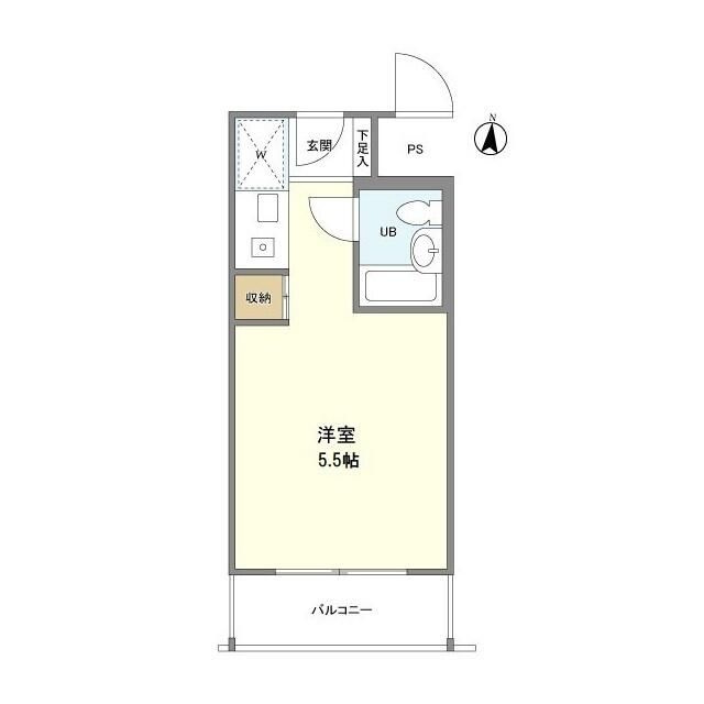 メディアハイツ南の間取り
