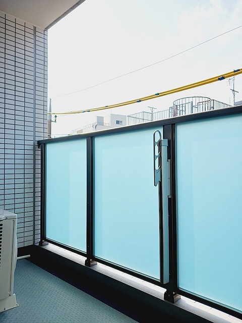 ライズ脇田町Ｂ館のバルコニー