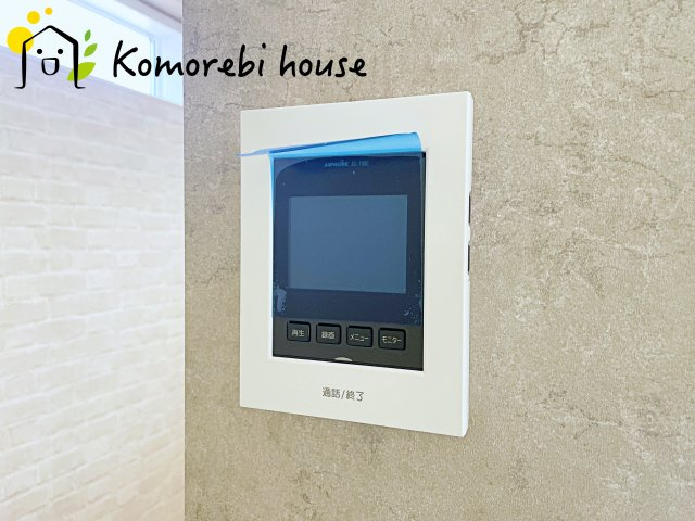 桶川市坂田　新築一戸建て　01の防犯設備