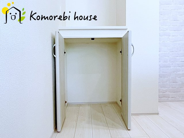 桶川市坂田　新築一戸建て　01の収納|専用の収納スペースです