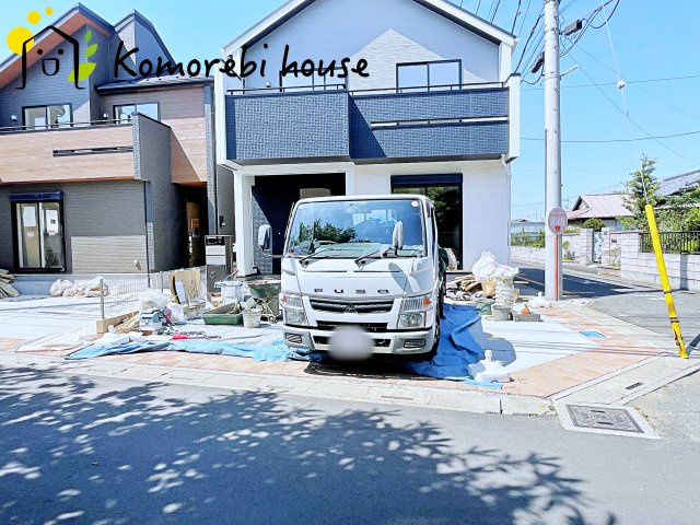 桶川市坂田　新築一戸建て　01の駐車場|駐車スペースもあります