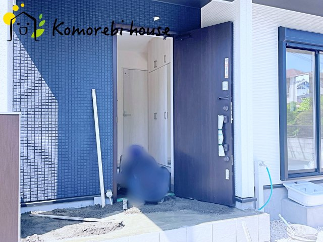 桶川市坂田　新築一戸建て　01の玄関|毎日通る玄関はこちらです