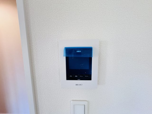 松戸市上矢切新築戸建のセキュリティ|来客時も安心のTVモニター付きインターフォン