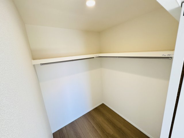 松戸市上矢切新築戸建の収納|7.25帖寝室・ウォークインクローゼット