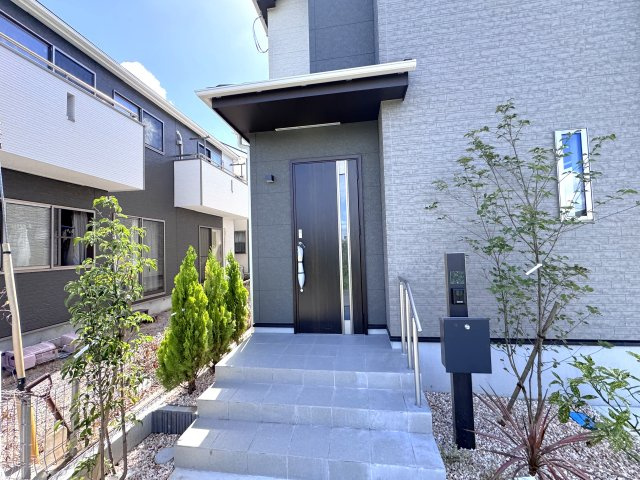 松戸市上矢切新築戸建のエントランス|エントランス