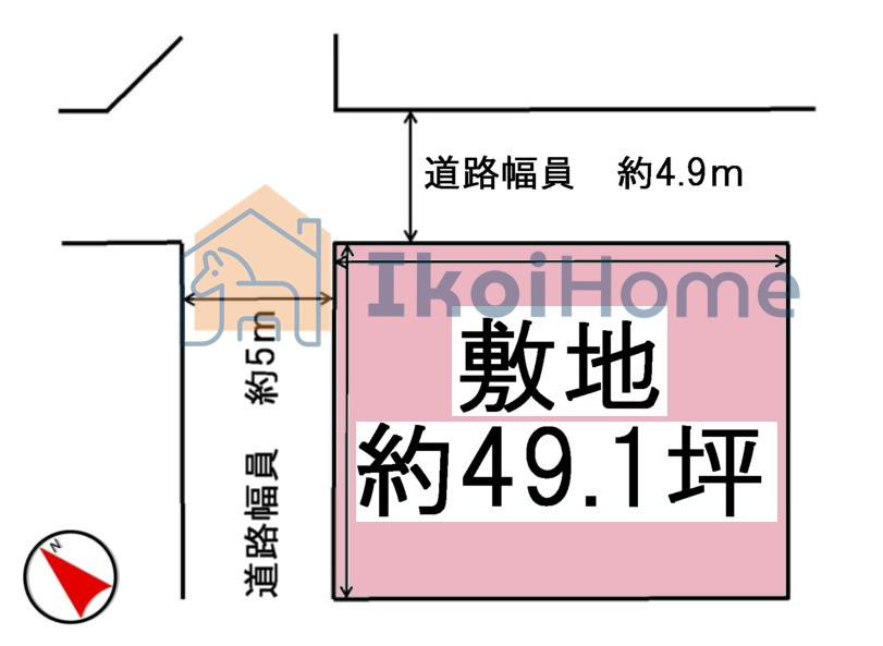 明石市藤江　土地の土地図|●年中無休：当日予約可●敷地面積約49坪とゆったり♪多様なプランで建築いただけます♪