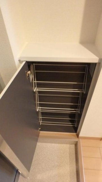 Ｌ’ｉｄｅａｌ成増　Ⅱの玄関|靴入