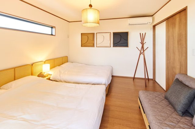 中古戸建の寝室