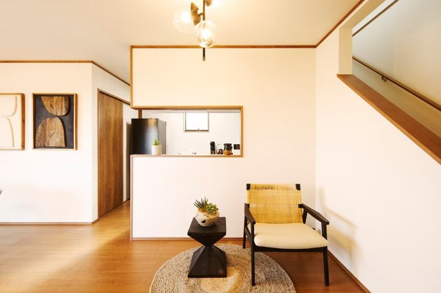 中古戸建の居間・リビング
