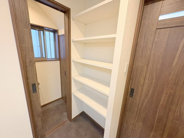 大庄北１丁目戸建ての収納|大きなものも収納できそうです