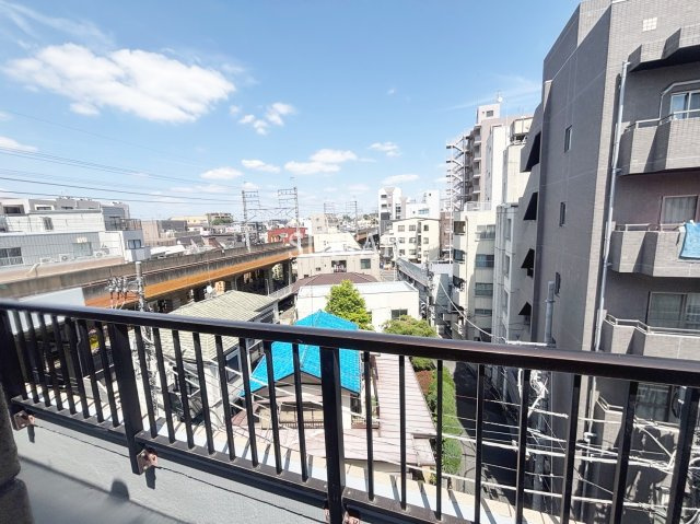 ソレイユ関口のバルコニー|バルコニーです。