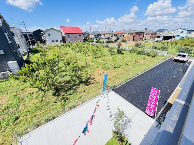 松戸市上矢切新築戸建の展望|バルコニー・日当たり良好♪