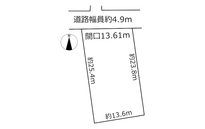 土地　早田東町５丁目の土地図