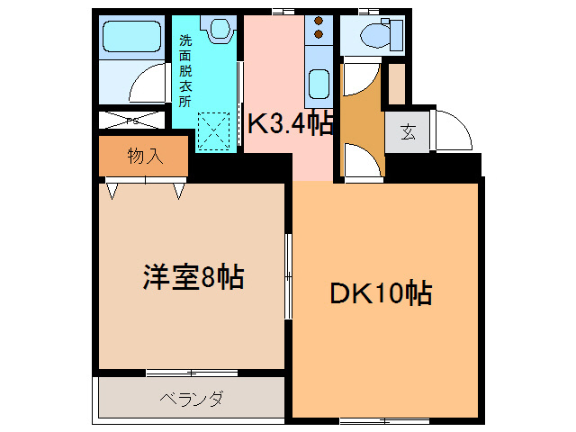 ビストロの間取り