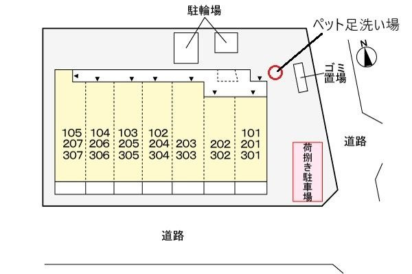Ｗｅｓｔ　Ｐｒｉｍａｒｙの駐車場