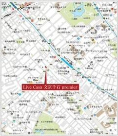 LiveCasa文京千石premierの地図