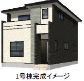 仲介手〇料不要　よかタウンＦｏｒ．M東区東京塚町2期【尾ノ上小・錦ヶ丘中】の外観パース