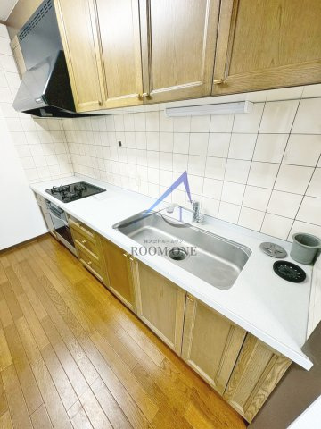 小形ビルのキッチン|キッチンです。