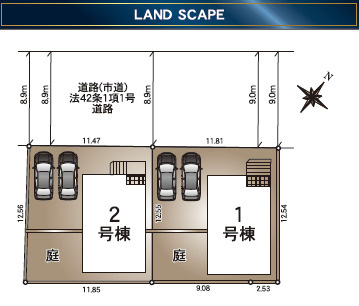 仲介手〇料不要　クレイドルガーデン菊池市泗水町吉富第９【泗水小・泗水中】の区画図