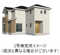 仲介手〇料不要　よかタウンBloom大津町大字灰塚1期【大津小・大津中】の外観パース|外観パースです