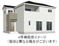仲介手〇料不要　よかタウンBloom大津町大字灰塚1期【大津小・大津中】の外観パース|外観パースです