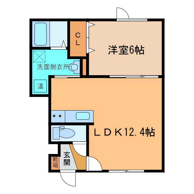 Ridenteの間取り