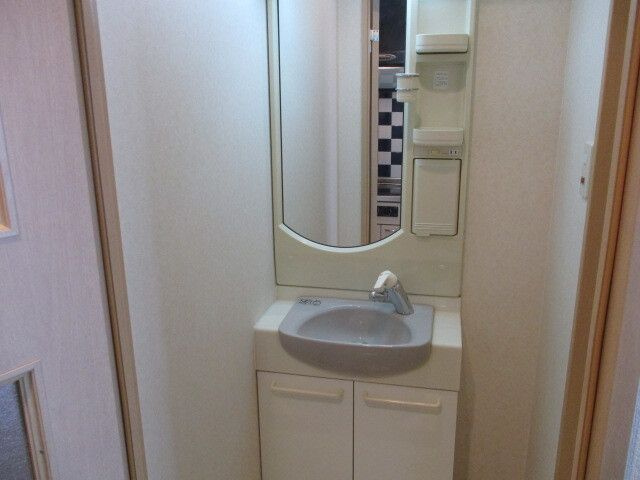 アリビオ博多駅北の洗面所