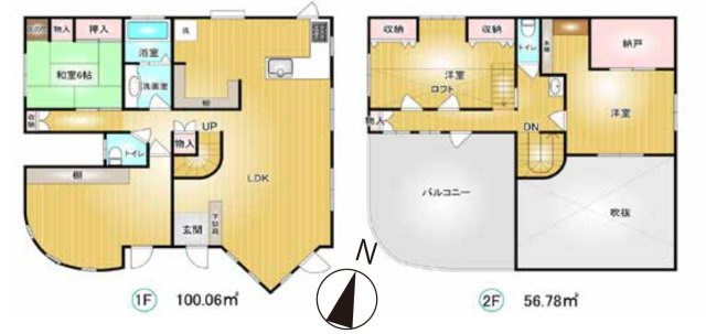 前橋市上新田町の間取り