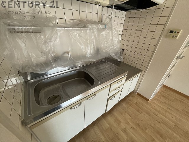 ガスコンロ設置可能な壁付けキッチン！
