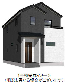 仲介手〇料不要　よかタウンBloom　Adoble東区湖東２丁目１期【健軍小・湖東中】の外観パース|外観パースです