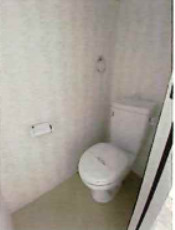 高津橋農住団地C棟のトイレ