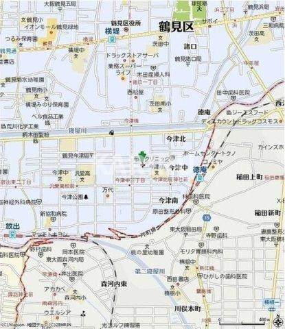 アンプルールフェール今津の地図