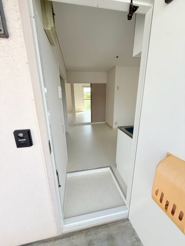べるあいコーポBの玄関