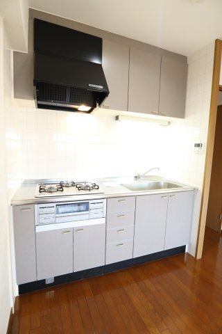 大阪市城東区中央１丁目の賃貸マンションのキッチン