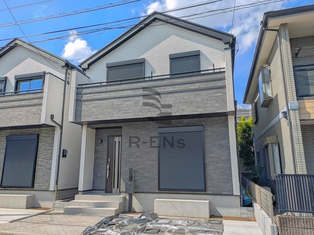 【外観】 | 練馬区南大泉１丁目　新築戸建て　B号棟 | 落ち着きと存在感を兼ね備えた、美しく印象的な外観デザイン
