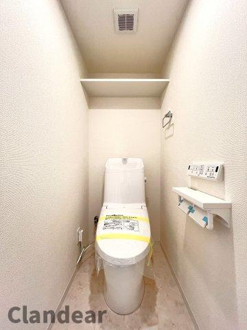 ルックハイツ金町のトイレ|ドキドキの新生活も、安心してスタート。ぴったりの住まいを見つけませんか？クランディアが一緒に住まい選びをサポートします‼　まずは、お気軽にお問合せください　＃クランディア
