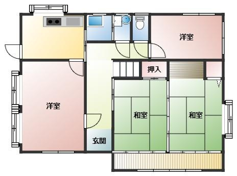 【間取り】 | 山鹿市杉