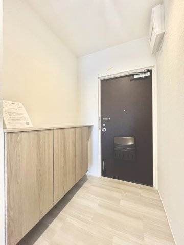 三陽ハイツ都島の玄関|落ち着いた玄関です