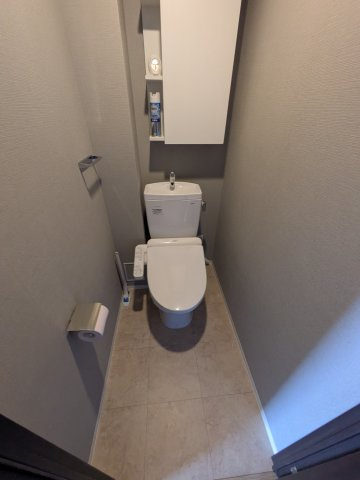 シティテラス鶴見緑地公園のトイレ|コンパクトで使いやすいトイレです