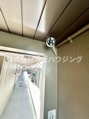 メゾングランデのセキュリティ|防犯カメラ付いてます。
