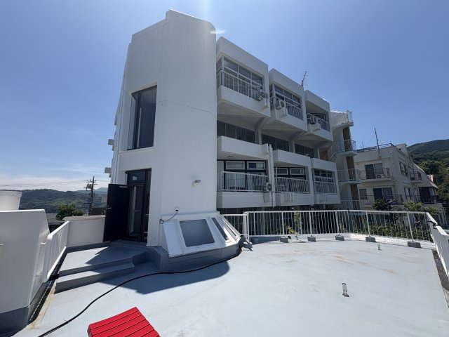 中古マンション　伊東フラットのバルコニー