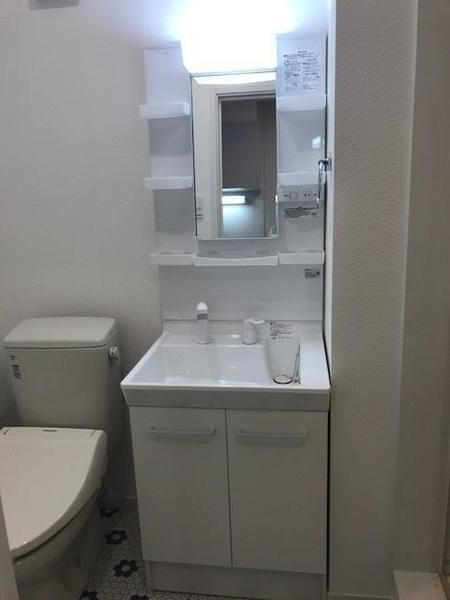AJ南鳩ヶ谷Ⅰの独立洗面台