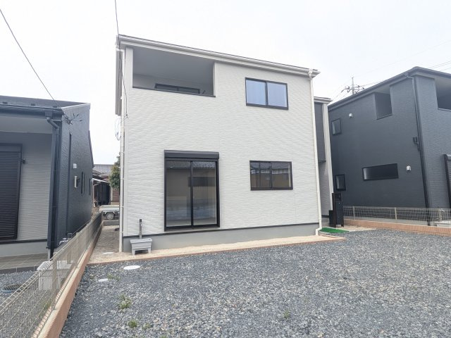 第1　常総市相野谷町　新築戸建て　2号棟の外観